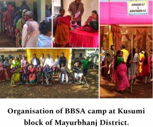 BBSA camp at Kusumi block of Mayurbhanj District